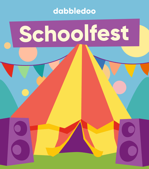Schoolfest poster animation